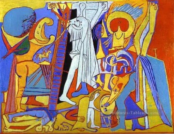 Crucifixion 1930 cubisme Pablo Picasso Peinture à l'huile